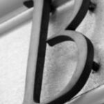 The Letter b_5 - London - Black & White