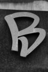The Letter b_5 - NYC - Black & White