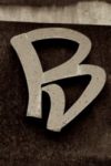 The Letter b_5 - NYC - Sepia Tone