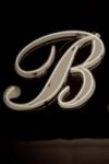 The Letter b_6 - PARIS - Sepia Tone