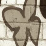 The Symbol butterfly - Sepia Tone - A&S