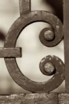 The Letter c_11 - London - Sepia Tone