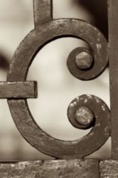 The Letter c_11 - London - Sepia Tone