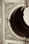 The Letter c_13 - PARIS - Sepia Tone
