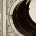The Letter c_13 - PARIS - Sepia Tone