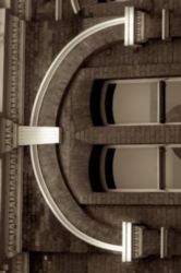 The Letter c_1 - London - Sepia Tone