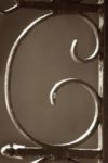 The Letter c_1 - PARIS - Sepia Tone