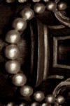 The Letter c_4 - PARIS - Sepia Tone