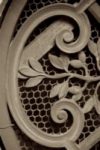 The Letter c_7 - PARIS - Sepia Tone