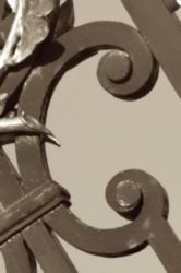 The Letter c_8 - London - Sepia Tone
