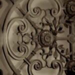 The Letter c_8 - PARIS - Sepia Tone