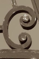 The Letter c_9 - London - Sepia Tone