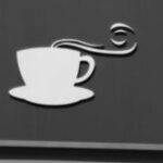 The Letter coffee_symbol - NYC - Black & White