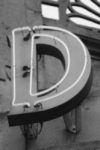 The Letter d_13 - London - Black & White