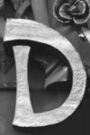 The Letter d_14 - London - Black & White