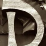 The Letter d_14 - London - Sepia Tone