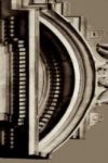 The Letter d_1 - London - Sepia Tone