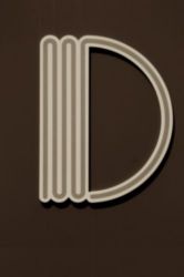 The Letter d_1 - NYC - Sepia Tone
