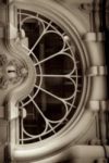 The Letter d_2 - PARIS - Sepia Tone