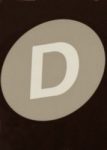 The Letter d_2 - NYC - Sepia Tone