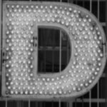 The Letter d_3 - NYC - Black & White