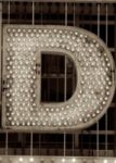 The Letter d_3 - NYC - Sepia Tone