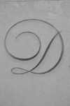 The Letter d_7 - London - Black & White