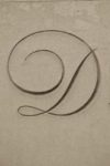 The Letter d_7 - London - Sepia Tone