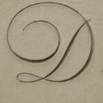 The Letter d_7 - London - Sepia Tone