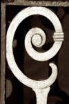 The Letter e_14 - London - Sepia Tone