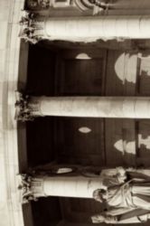 The Letter e_16 - London - Sepia Tone