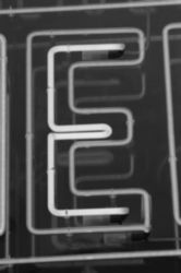 The Letter e_24 - London - Black & White