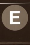 The Letter e_2 - NYC - Sepia Tone