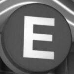 The Letter e_3 - NYC - Black & White