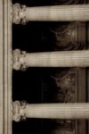 The Letter e_4 - PARIS - Sepia Tone