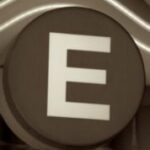 The Letter e_5 - NYC - Sepia Tone