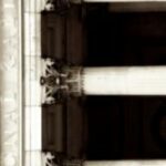 The Letter e_6 - London - Sepia Tone