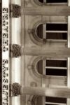 The Letter e_7 - London - Sepia Tone