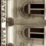 The Letter e_7 - London - Sepia Tone