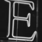 The Letter e_8 - NYC - Black & White