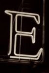 The Letter e_8 - NYC - Sepia Tone