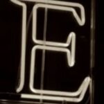 The Letter e_8 - NYC - Sepia Tone