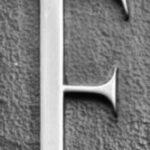 The Letter f_3 - London - Black & White