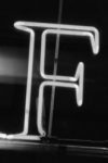 The Letter f_3 - NYC - Black & White