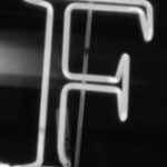 The Letter f_3 - NYC - Black & White