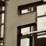 The Letter f_5 - PARIS - Sepia Tone