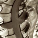 The Letter f_7 - London - Sepia Tone