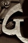 The Letter g_13 - London - Sepia Tone