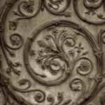 The Letter g_1G_2 - PARIS - Sepia Tone