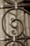 The Letter g_4 - PARIS - Sepia Tone